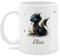 Tasse Tassen 325ml - Süßer Kleiner Drache mit Namen I Nachtdrache I Dragon I Drachen I Drachenzähmen - 325 ml - Weiß - httyd merch drachenmotiv dragons zähmen teetasse name personalisierte und