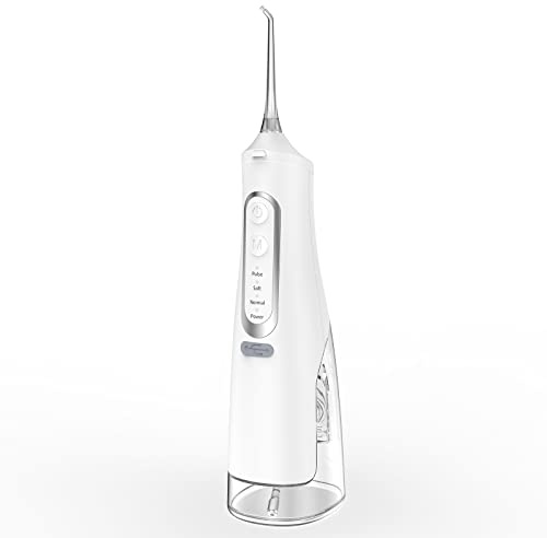 Rechargeable Oral Irrigator 4 Modes 310ML IPX7 Waterproof Powerful