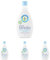 PENATEN Ultra Sensitiv Bad & Shampoo parfümfrei (1 x 400 ml), sehr mildes Baby Shampoo & Badezusatz Waschgel, speziell für hochsensible Babyhaut entwickelt (Packung mit 4)