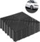 Tcatec Confezione da 20 pavimenti per garage in PVC, 40 x 40 cm, tappetini ad incastro, tappetini per garage, officina, tappetini drenanti per garage, esterni, interni (3,2 m²)