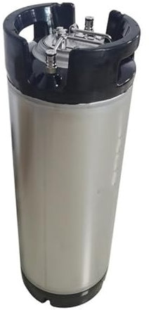 XFYESL Heimbrau-Sets 10L/20L Bierfass 304 EdelstahlSirup Milk Soda Barrel Rubber Handle Bucket Ball Lock Druckminderer(20L 5gal)