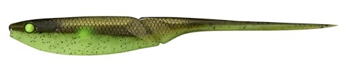 Illex Magic Swing Tail Gummifisch - Flex Softbait mit Swing Tail & Nitro Booster Lockstoff, Shad für Barsch, Zander & Hecht, Pelagisch, Vertikalangeln, Sandaal-Imitation für Süß- & Salzwasser
