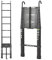 Zollernalb Monkey ZM620-6,2m Teleskopleiter, Anlegeleiter Stehleiter, Leiter