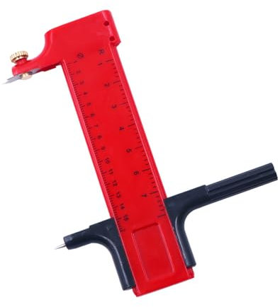 Einstellbare Kreisförmige Schneidwerkzeugkompasse Kreisschneider Durchmesser 2 Cm-15 Cm Kreisförmige Kreise Rotationskompasseschneider