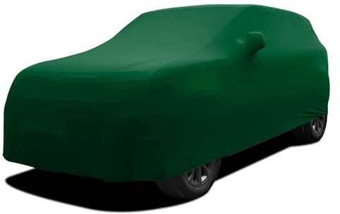 WinPower Auto Abdeckplane Indoor Volle Autoabdeckung Staubdicht Atmungsaktiv Stoff Autoplane Anti-Scratch Anti-Falten SUV Schutzhülle ür die Garage Autoausstellung, 5.10-5.40M, 1 Stück