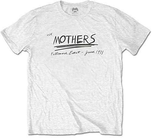 Frank Zappa Zapts06mw02 T-Shirt, Bianco, M Unisex-Adulto