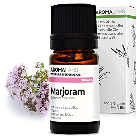 Aroma Labs - Marjolaine à Coquilles BIO - Huile Essentielle Chémotypée et Certifiée AB - 5 mL
