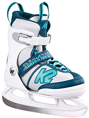 K2 Skates Mädchen Schlittschuhe Annika Ice Ltd, white - blue, 25E0308.1.1.M