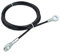 J Bryant Fitness Gym Replacement Cable Fitness Pulley Cable Thick 0.2inch/5mm Heavy Duty Steel Wire Rope for Home Gym Cable Pulley Attachments Machine Accessories (Type-A, 98)