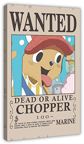 Anime Poster ONE PIECE Tony Tony Chopper 1 Canvas Poster Bedroom Decor Sports Landscape Office Room Decor Gift 20×30inch(50×75cm) Frame-Anime poster ONE PIECE Tony Tony Chopper 11