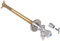 Frost-Tec Frostsichere Außenarmatur mit Sanigriff 1/2' chrom DIN-DVGW