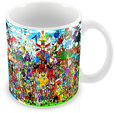 French Unicorn Mug Tasse Zelda Anthologie Des Héros Jeux Vidéo Vintage