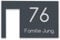 Jung Edelstahl Design Modernes V2A Edelstahl Türschild optimiert für Ring Video Doorbell Wired Klingelschild Haustürschild mit Hausnummer und Namen individuell personalisierbar… (Anthrazit)