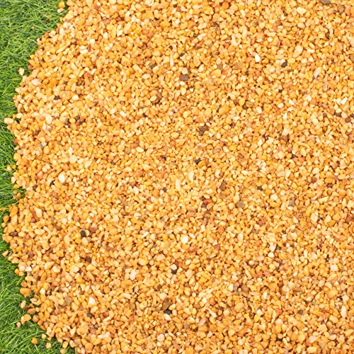 Avalution 2 mm - 4 mm grober Sandstein Pflanze Dekorative Kies Sukkulenten Kaktus Bonsai Kies Terrarium Füllung DIY Gartenarbeit Indoor & Outdoor Garten Bonsai Dekoration - 8,2 kg