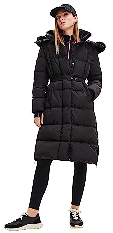 Desigual Damen Padded_surrey WOMAN WOVEN PADDED LONG OVERCOAT (1er Pack)