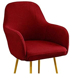 Stuhlbezug Mit Armlehne 4er/6er Set Esszimmerstuhlbezug Hochzeit Stretch Stuhlhussen,Sesselbezug Schonbezug Mit Schaumsäule Schutzhülle Für Esszimmer Küche Wohnzimmer ( Color : #17 , Size : 1 Stück )