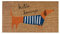 JAXICH Door Matts Indoor Hello Sausage Dog Door Mat 40 x 60 Cm No Slip Mat Floor Mat Outdoor Rug Super Soft Doormat Sale Clearance Rug Mats for Washable Doormats Barrier Mat