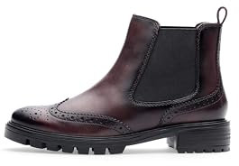 ara Damen Stiefeletten Chelsea-Stiefel, Amarone, 36.5 EU