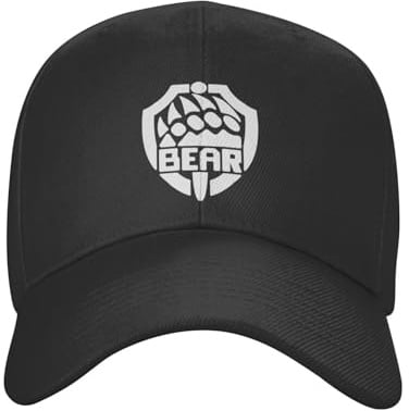 Eft Bear Casquette, verstellbar, modisch, sportlich, Totenkopf-Kappe, Base