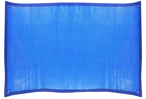 HDYZJQ Solar Pool Covers for Rectangle Swimming Pools, Above Ground and In Ground Pool Solar Blankets Protection Cover, 10 12 14 15 18 Summer Insulation Pool Covers, UV-Resistant(7MX9M(23FTX29.5FT))