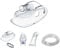 Kit Completo di Accessori Universali per Aerosol, Mascherine per Bambini e Adulti, Boccaglio, Coppa di Aerosol, Tubo d'aria 1,5 m - Pezzi di Ricambio per Compressori di Inalatori, AITX WK-03