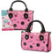 Hello Kitty Giochi Preziosi Borsetta Fashion con Carta di Credito Giocattolo, Colore Lilla, Icone e Nome Stampate, Maniglie Nere, Adatto per Bambini dai 3 Anni