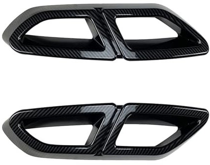 LeiBaOF Auto Auspuffblenden Für VW Passat B8 Rline 2015 2016 2017 2018 2019,Auto Endschalldämpfer Auspuffrohr Abdeckung Trim Exterior Zubehör,C