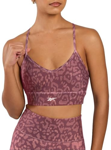Reebok ID Train Printed TRI-Back Bra Black