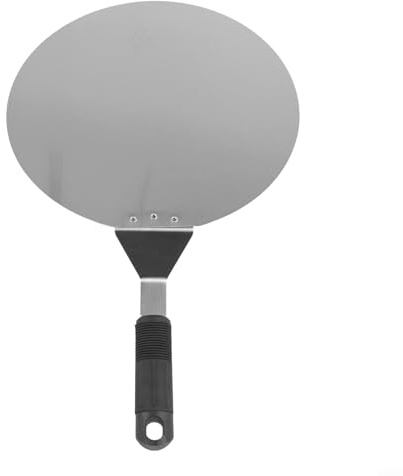 Pizzaschieber aus Edelstahl, Backschaufel, Kuchenheber mit Griff, Küchenhelfer für Ofen, Kochen, Brot, Gebäck, Werkzeug (30,5 cm)