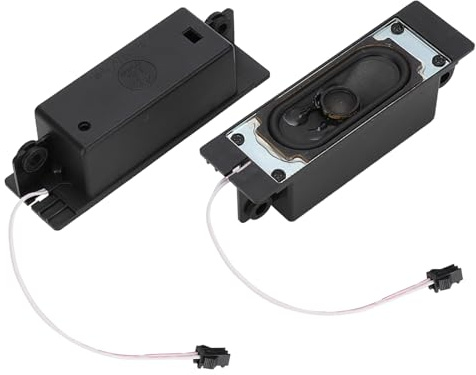 EIMSOAH 10W TV Speaker for LCD TV, 2 X 8 Ohm Wide Sound Spectrum Speaker, Black Amplifier for Electronics Industry
