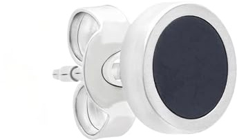 s.Oliver Herren Schmuck – Ohrstecker aus Edelstahl mit farblichen Akzenten – Klassisch, Stilvoll und Dezent – Perfekte Geschenkidee
