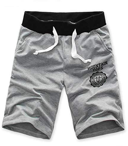 Freizeithosen für Männer Jogginghose Herren Kurze Hosen Sommer Sporthose Fitnesshose Gym Shorts Große Größe Bodybuilding Stretch Trainingshose mit Tasche Badehose Schwimmhose Strand Boxer Hose