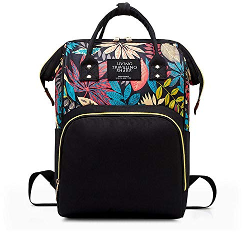 Baby Wickeltasche Rucksäcke Große Kapazität Baby Wickelrucksack, Wasserfeste Tragbare Mutterschaft Wickeltasche Mit Verstellbaren Schultergurten Und Flaschenfach Für Mama Und Papa