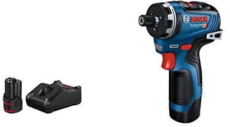 Bosch Professional 12V System GSR 12V-35 HX Cordless Drill/Driver (Incl. 2x 3.0 Ah Rechargeable Battery, GAL 12V-40 Charger, in Cardboard Box)