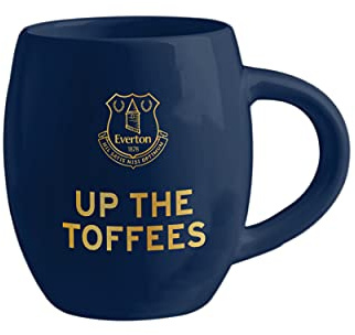 FOCO Premier League Football Everton Up The Toffees Slogan Tea Tub Mug