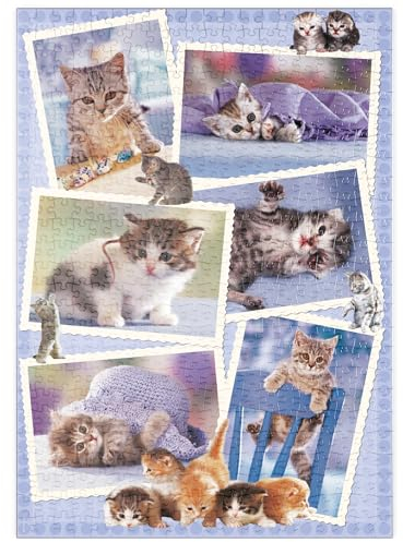 MyPuzzle Cats - Monika Wegner - Little Friends - Premium 500 Teile Puzzle - MyPuzzle Sonderkollektion von Heye Puzzle
