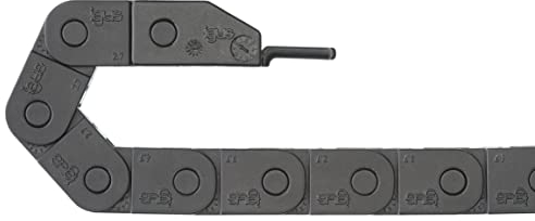 igus® Schleppkette 10,5x10mm. 1.000mm Energiekette, nicht zu öffnen. Kostengünstige Kabelführung. Kabelkette für 3D-Druck, CNC, DIY, Modellbau. Qualität Made in Germany. DIN EN ISO 9001 (10.5 x 10)