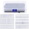 Keadic 4000Pcs 8 Sizes 18 Gauge Brad Nail Assortment Kit, 3/8 to 2 Galvanized Steel Straight Finish Nails Gun Electric Finishing Pin Brads for Moldings Cabinets Installation
