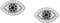 Fossil Ohrringe Für Frauen Sterling Silber, Länge: 6mmm, Breite: 10mm Silber Sterling Silber Ohrringe, JFS00583040