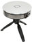 Septpenta Mini Proiettore 3D, Supporto 1080P per Proiettori Portatili, Immagine 4K con Processore Octa Core, Altoparlanti Stereo da 4 W O Connessione a Altoparlanti Bluetooth (Unione Europea)