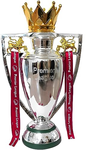 PUCHEN Fußball-Liga-Trophäenpokal, Fußball-Trophäe Premier Cup 2020, Heim-/Büro-Dekoration, Souvenir-Sammlung, Geschenke für Fans,44cm