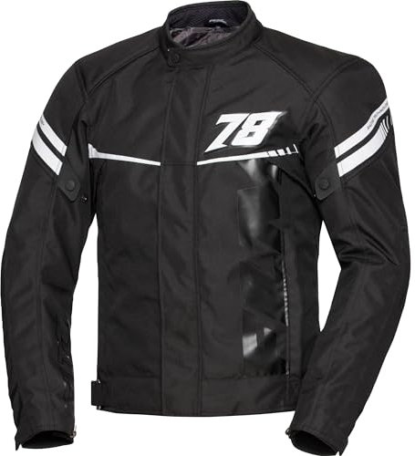 FLM Traction Textiljacke - Wasserdicht & Atmungsaktiv - Airbag-geprüft - Mit Thermoweste & Reflektoren