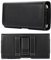 Sac de Téléphone en Cuir Homme Noir, Pochette Ceinture pour Telephone Portable, 6.7 Homme Étui de Ceinture Clip Smartphone Porte-Cartes Portefeuille Poche Pochette Mousqueton Sacoche de Randonnée