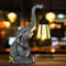 Elefant Dekoration mit Solarlaterne Kawaii Figuren für draußen, zu Hause Balkon Dekoration, Geschenke für Frauen Männer Mama Geburtstagsgeschenk
