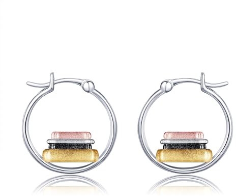 Buchohrringe S925 Sterling Silber Buch Creolen Lehrer Ohrringe Buch Abschluss Schmuck Geschenke Für Geschenke Frauen Lehrer