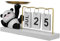 ULDIGI Adorable Statue de Panda Ornement de Calendrier Assiette à collation décorative Plateau à clés