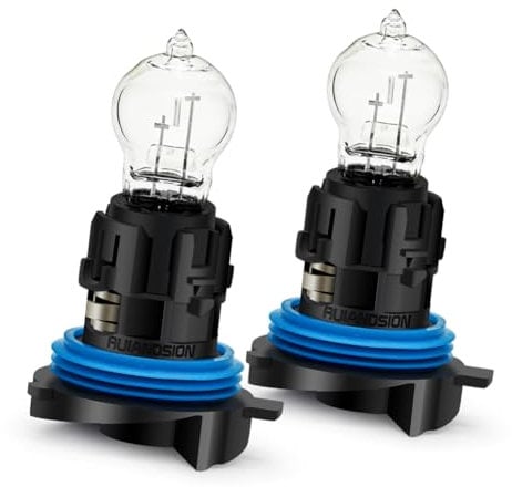 Ruiandsion PH24W Nebelscheinwerfer Tagfahrlicht Blau Warmweiß 12V 24W Nicht polarisierte Halogenlampe Ersatz für Auto Rückfahrscheinwerfer 2er Pack