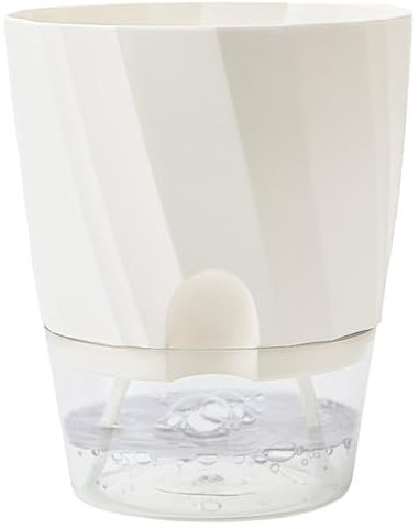 Annaffiatoio automatico decorativo | Vaso per piante di grande capacità | Annaffiatoio | aisy, gelsomino, orchidee e aloe | di irrigazione automatico per uso domestico | Perfetto per soggiorno