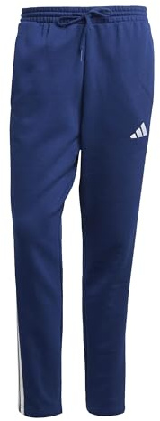 Adidas Herren Golfhose Essentials Three Stripes Fleece Pant Open Hem