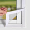 Mückenschutz Fenster Wohnzimmer 200x200cm Weiß Fliegengitter Dachfenster Kippfenster Fliegengitter Rollo ohne bohren Fliegengitter Fenster Insektenschutz Fenster